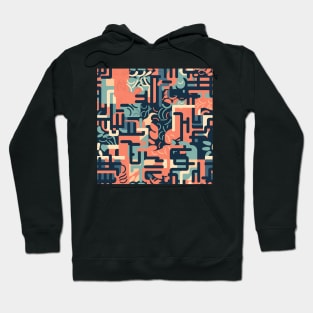 Abstract artistry - Abstract Mindset Seamless Pattern Hoodie